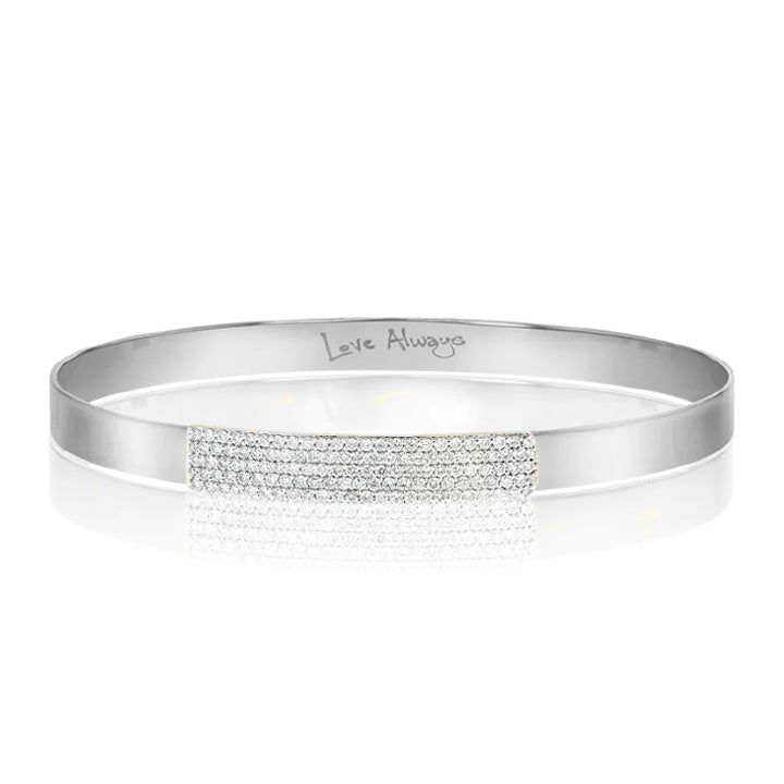 Phillips House 14k White Gold 0.71ctw Diamond Affair Strap Bracelet - B0107DW