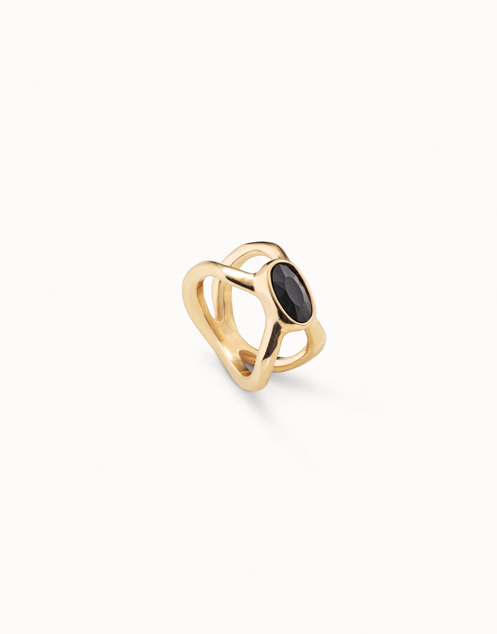 ANILLO GUARDIAN (Gold-Plated/ Black)
