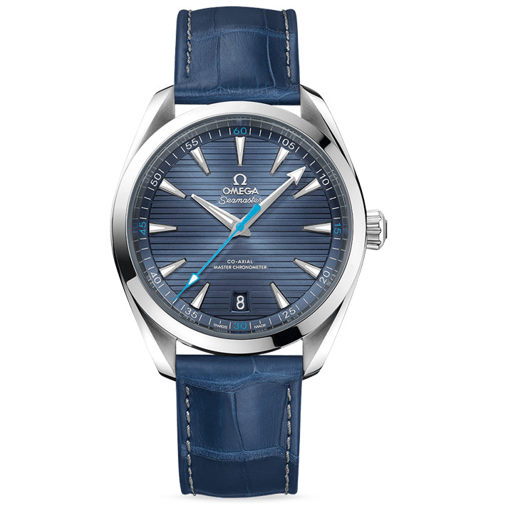 Omega Seamaster Aqua Terra 150M Steel on Leather Strap - 220.13.41.21.03.002