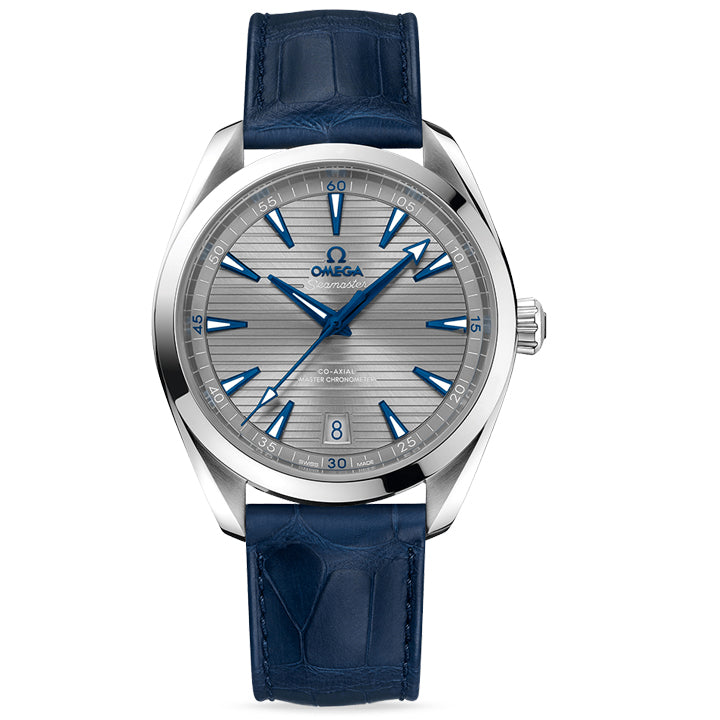 Omega Seamaster Aqua Terra 150M Steel on Leather Strap - 220.13.41.21.06.001