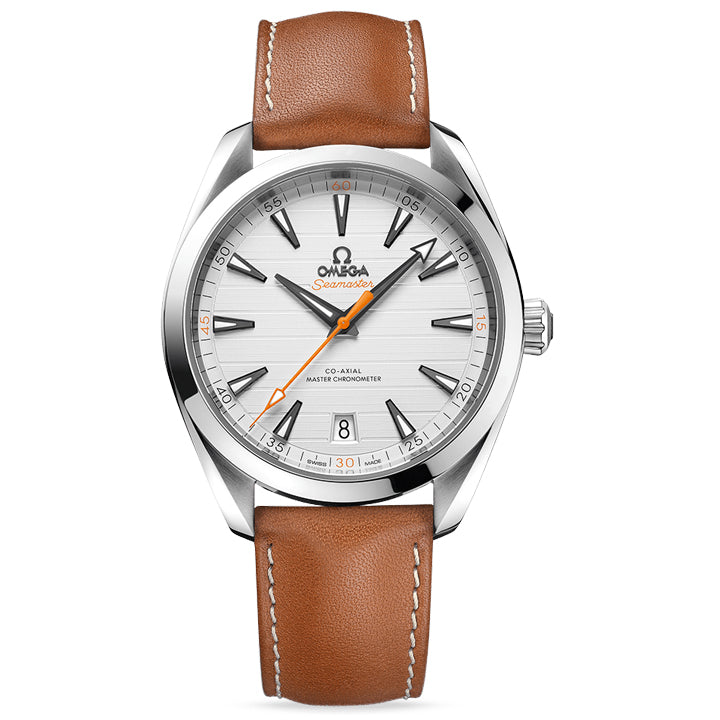 Omega Seamaster Aqua Terra 150M Steel on Leather Strap - 220.12.41.21.02.001