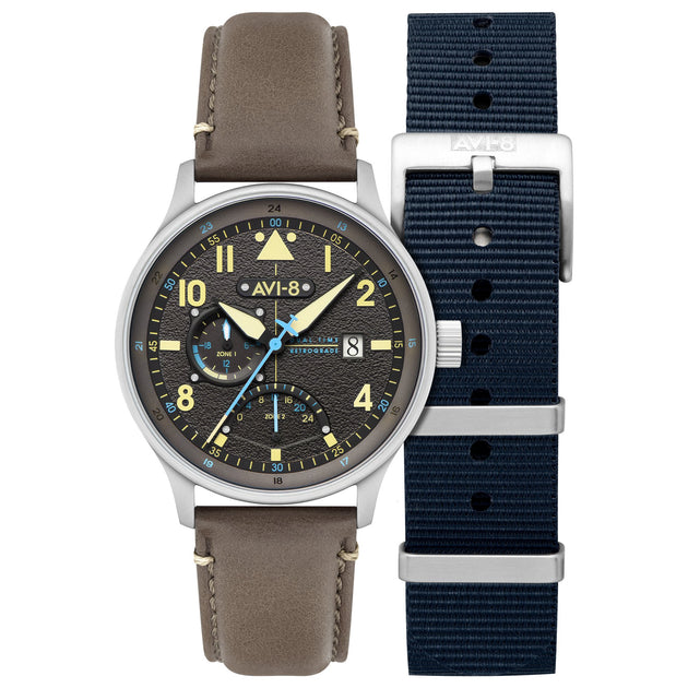 AVI-8 Hawker Hurricane Mckellar Dual Time Ash Grey