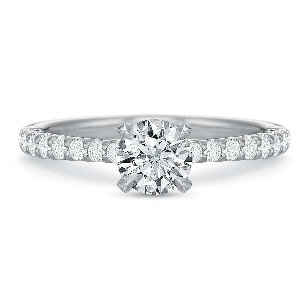 New Aire Low Profile Comfort Fit Engagement Ring