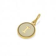 Letter R Etching Charm (14kt Gold)