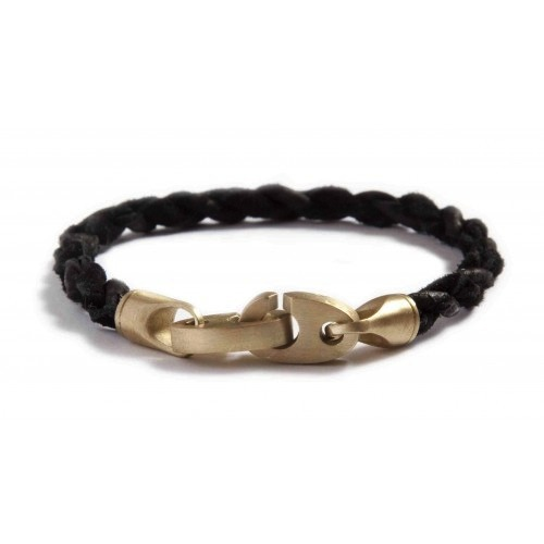 The Journey Suede Bracelet (Jet Black)