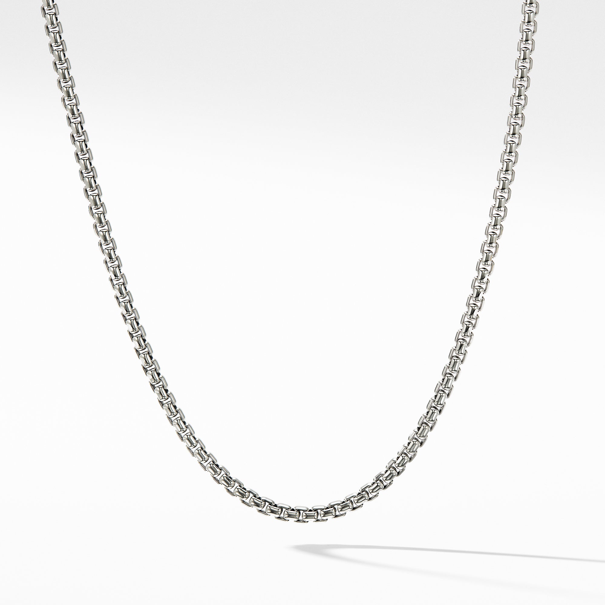 David Yurman Box Chain Necklace with Gold - CH0100 S418