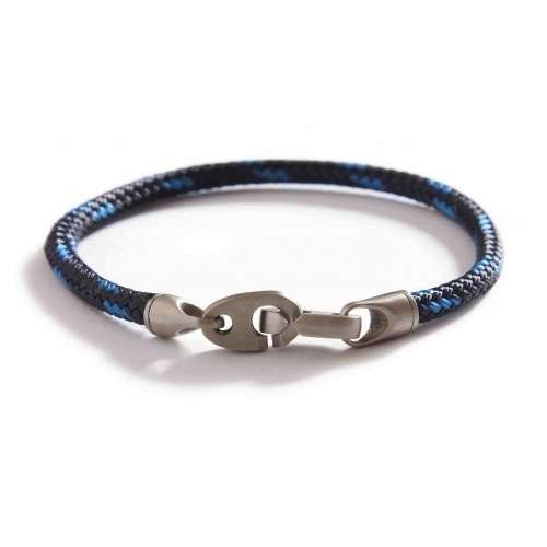 The Contender Single Wrap Bracelet (Sports Blue)