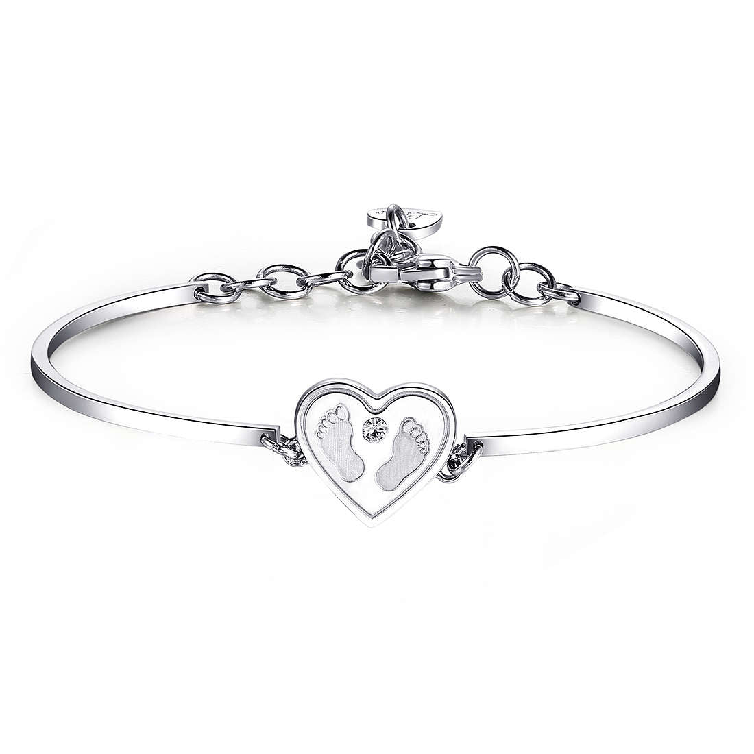 Chakra Waiting for You Pendant Bracelet (Silver)