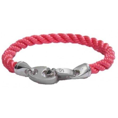 The Elsewhere Single Wrap Bracelet (Bikini Pink)