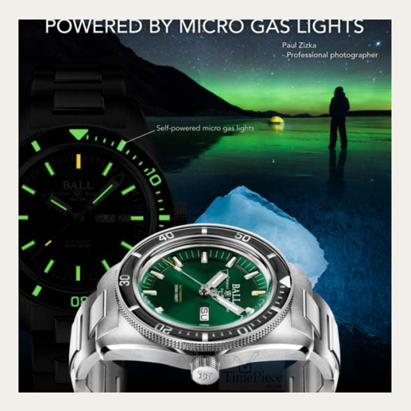 BALL Limited Edition Engineer II Skindiver Heritage 42mm [DM3208B-S3-GR]