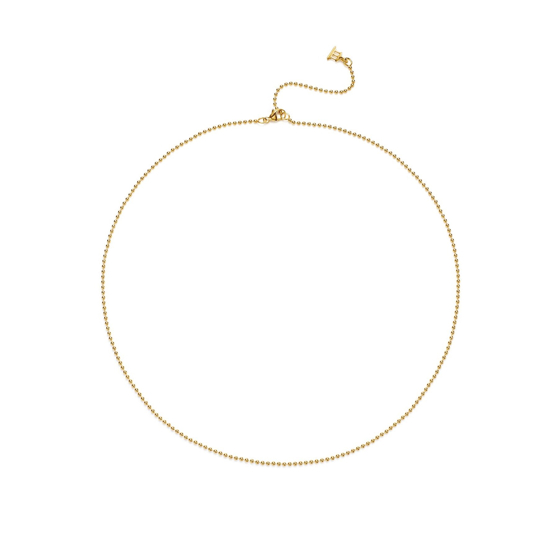 Temple St. Clair 18K Ball Chain- N88805-BC18EXT
