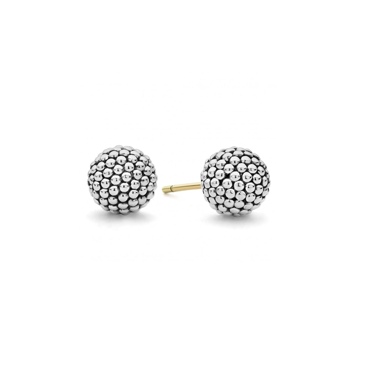 Lagos Signature Caviar Beaded Stud Earrings- 01-80758-10