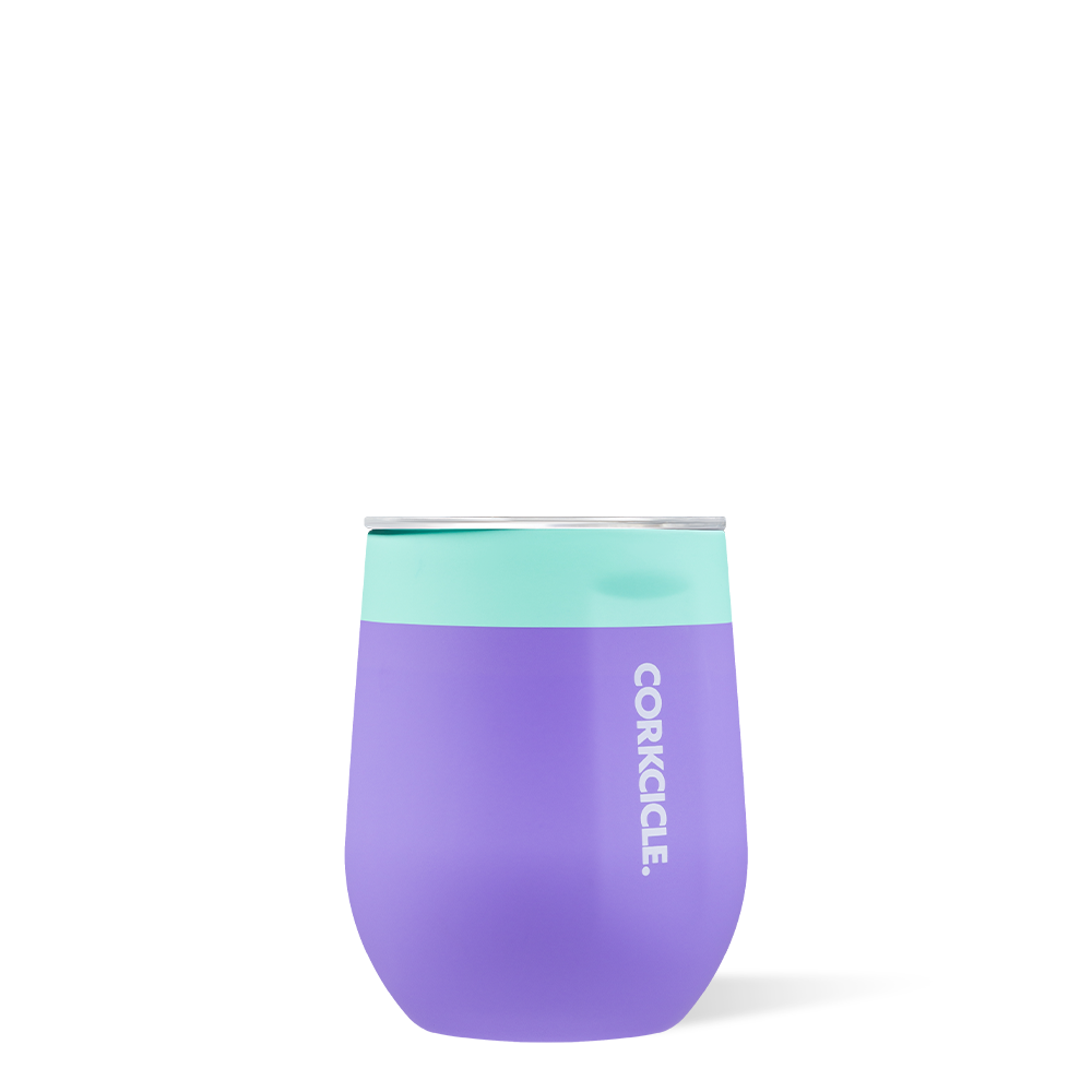 MINT BERRY COLOR BLOCK STEMLESS