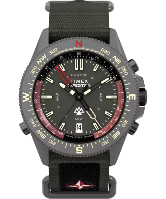 Timex® Analogue 'Expedition North Tide/temp/compass' Men's Watch TW2W91100