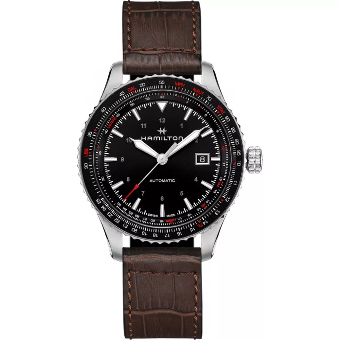 Hamilton® Analogue 'Khaki Aviation Converter' Men's Watch H76615530