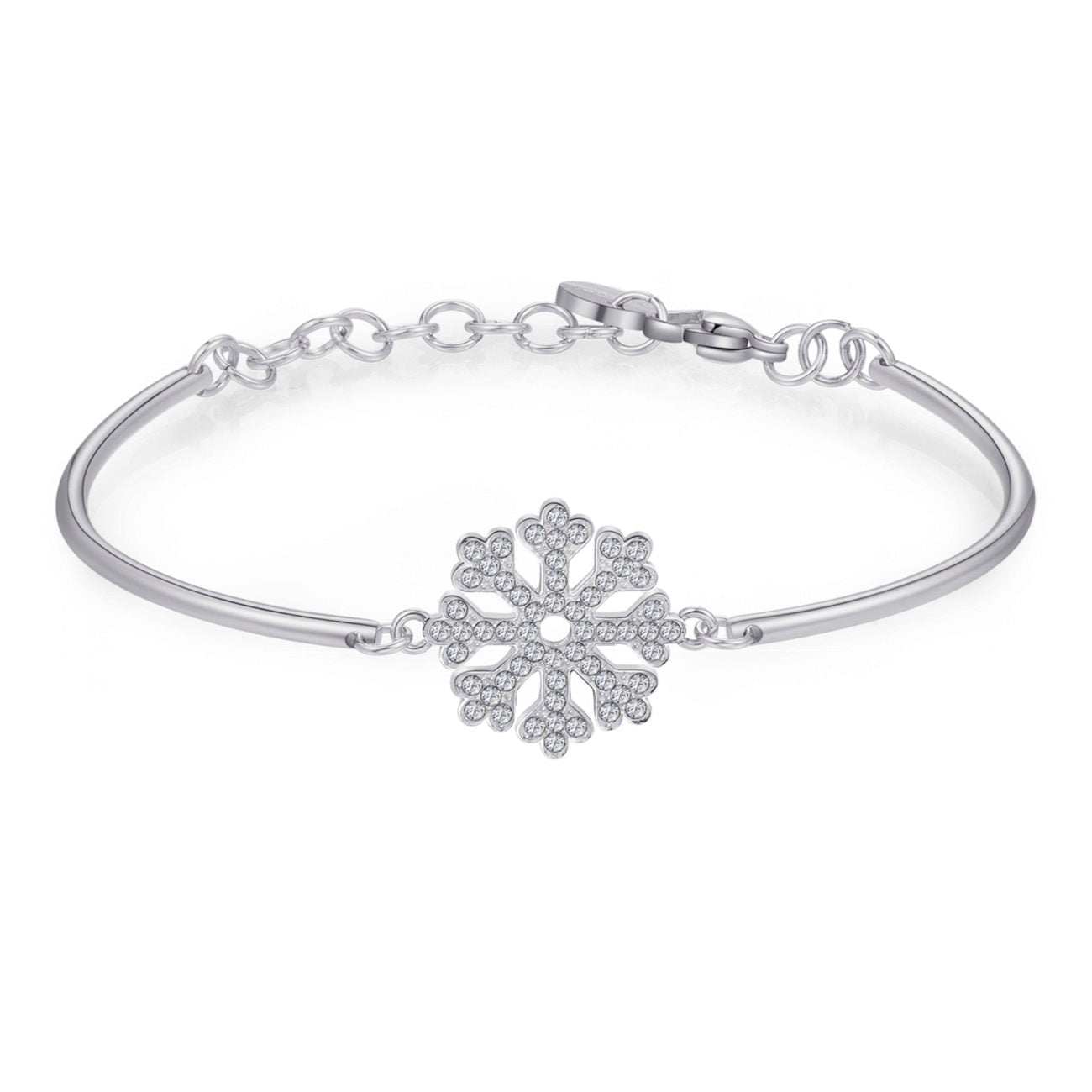 Chakra Snowflake Bracelet: Lightness of Being, Elegance, Delicacy