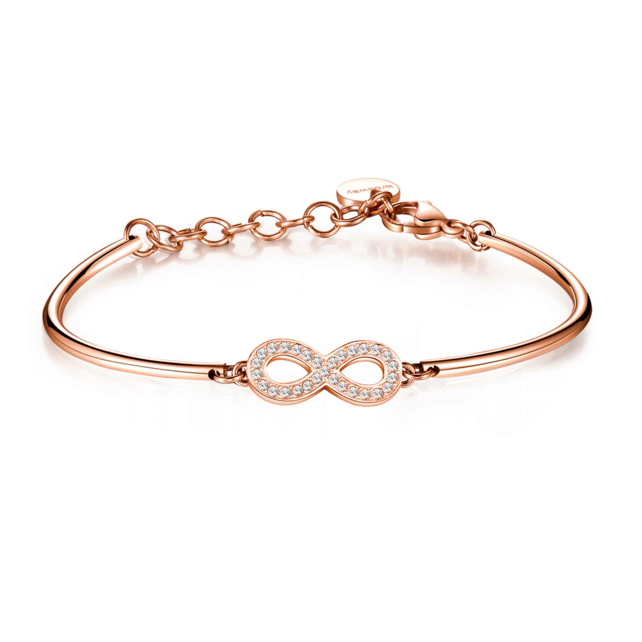 Chakra Infinity Bracelet (Rose-Gold)