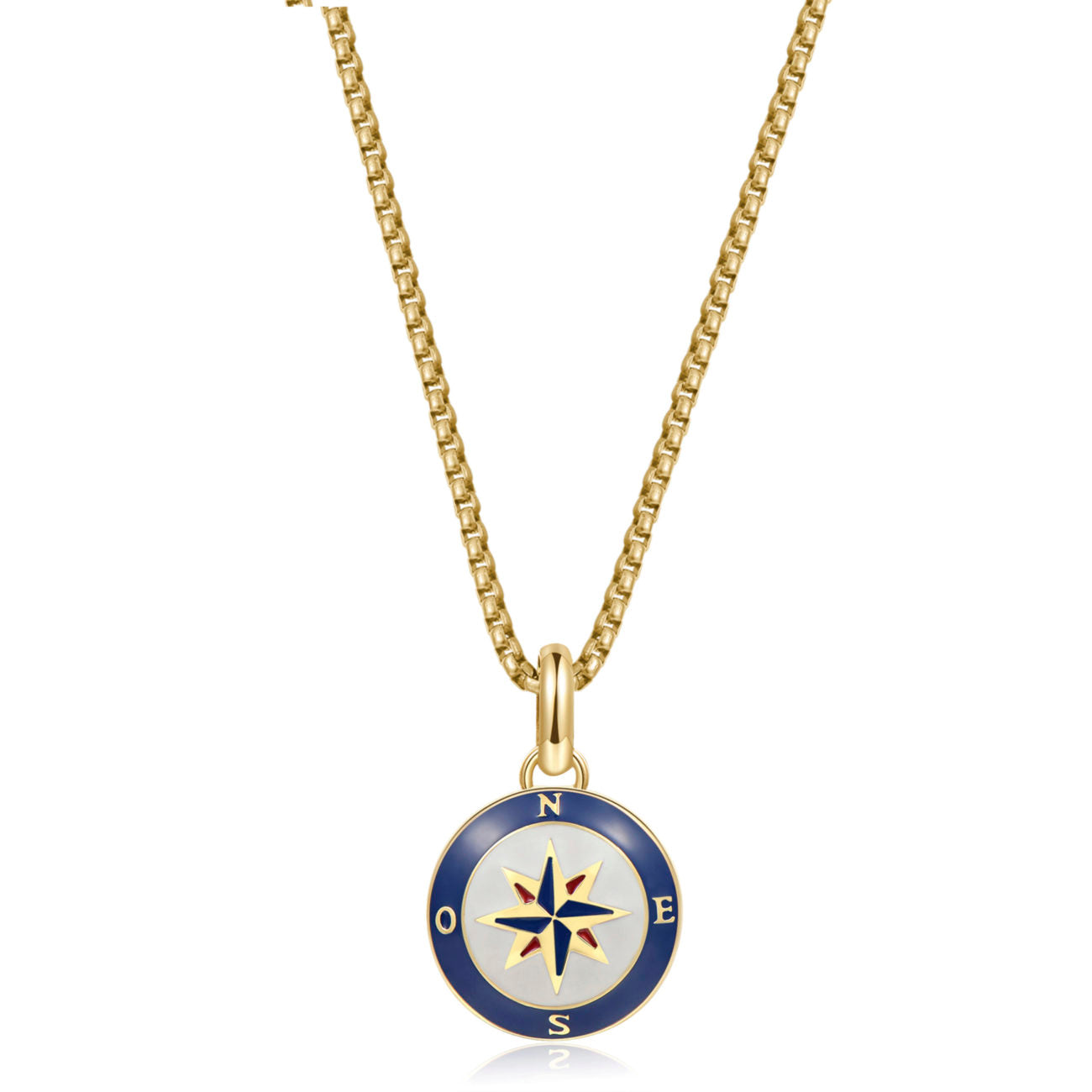 Horizon Wind Rose Necklace