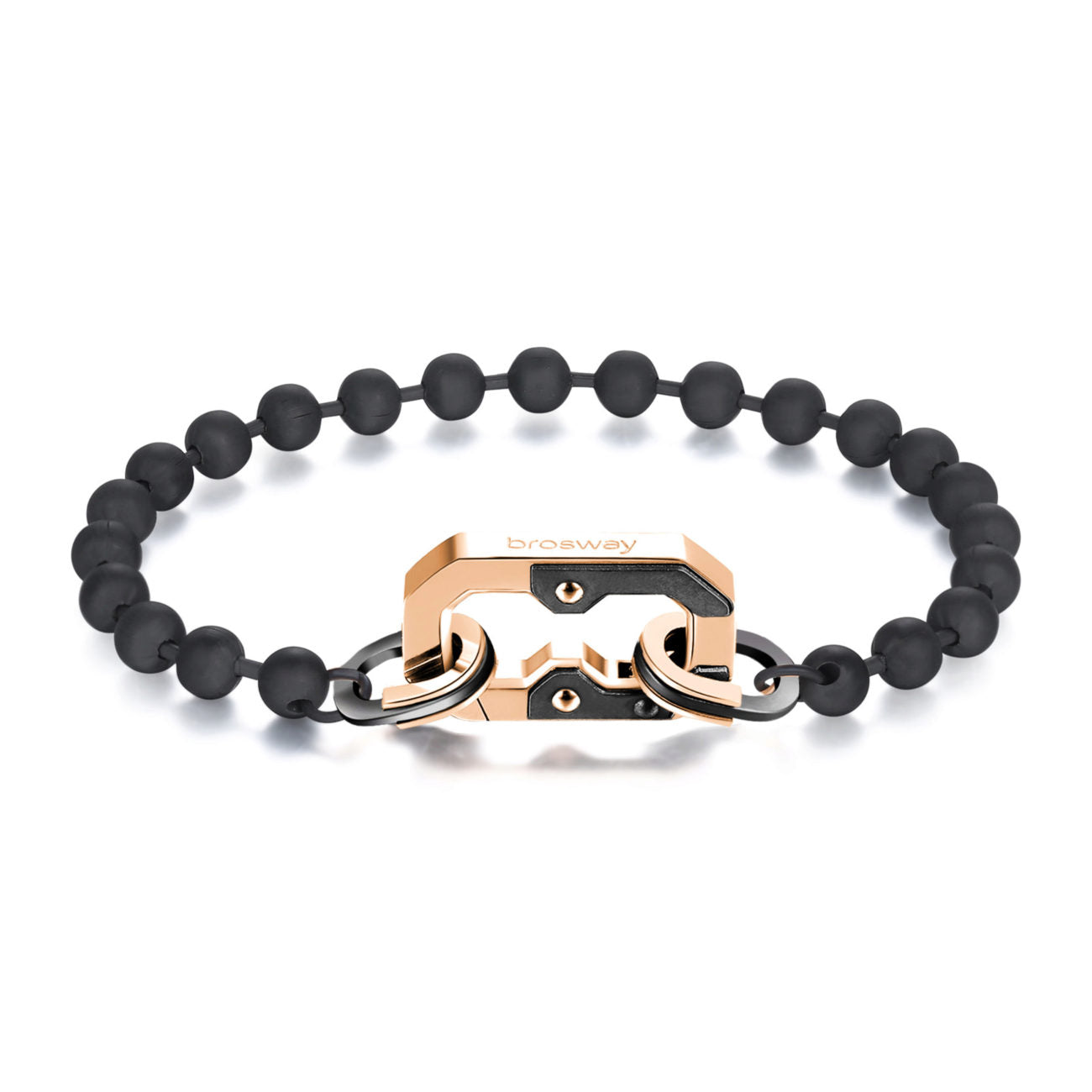 K2 Steel Beads Bracelet (Black)