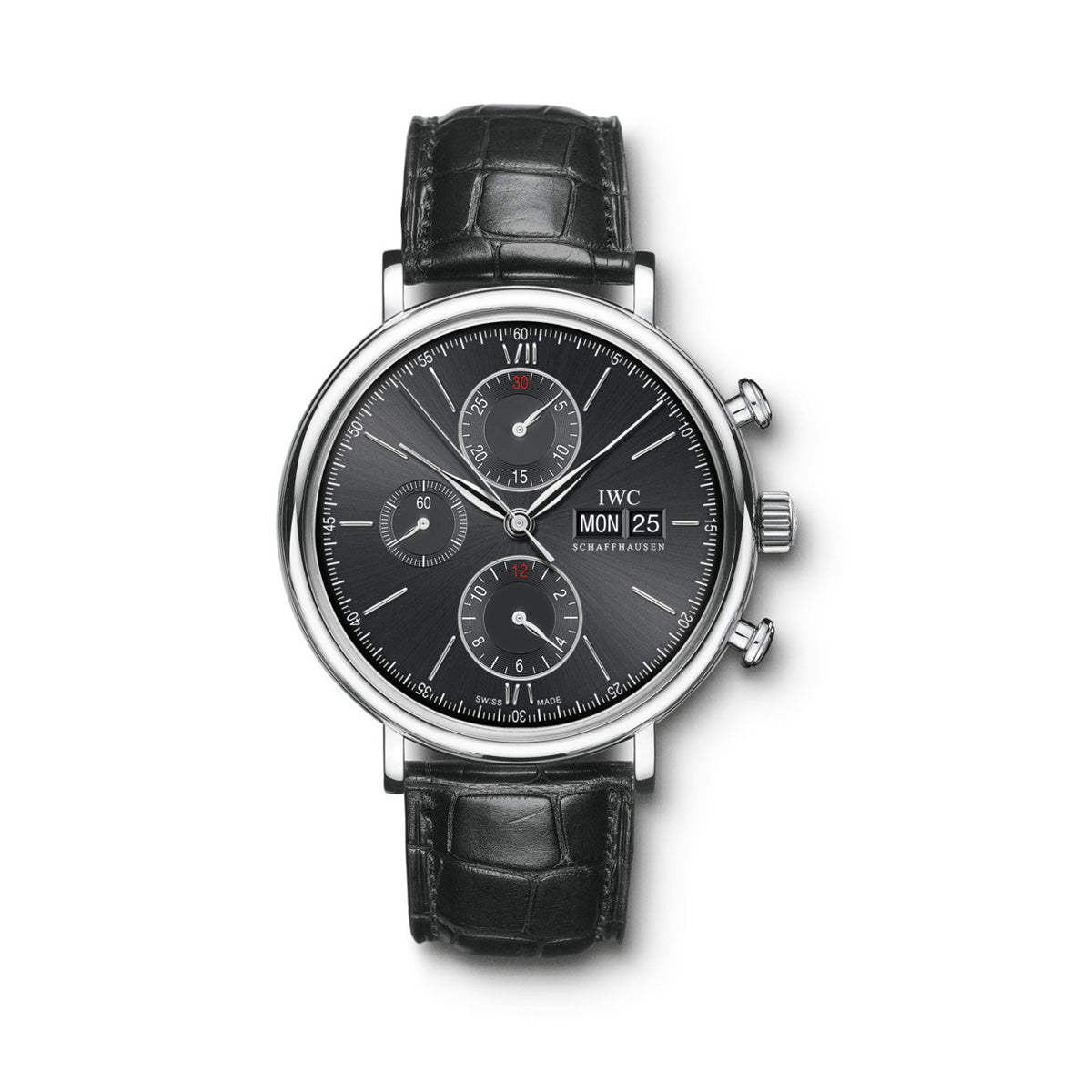 IWC Portofino Chronograph Black Strap - IW391029