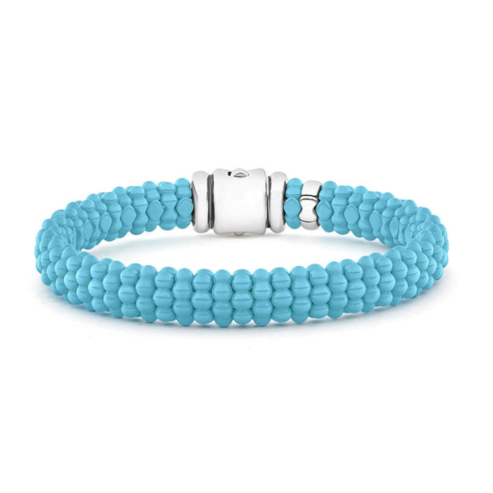 Lagos Blue Caviar Beaded Bracelet - 05-81368-CT7