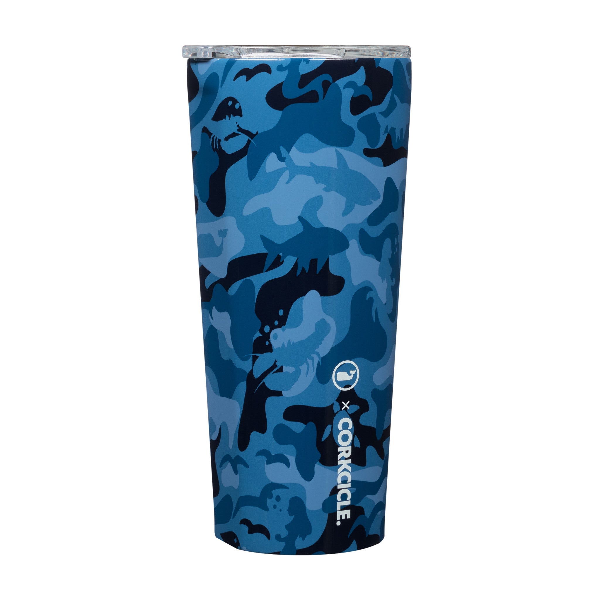 BLUE CAMO TUMBLER
