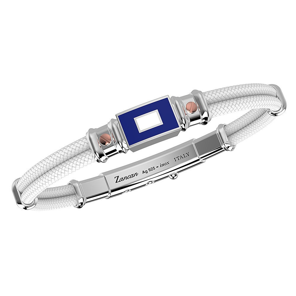 Naitical Flags Bracelet White