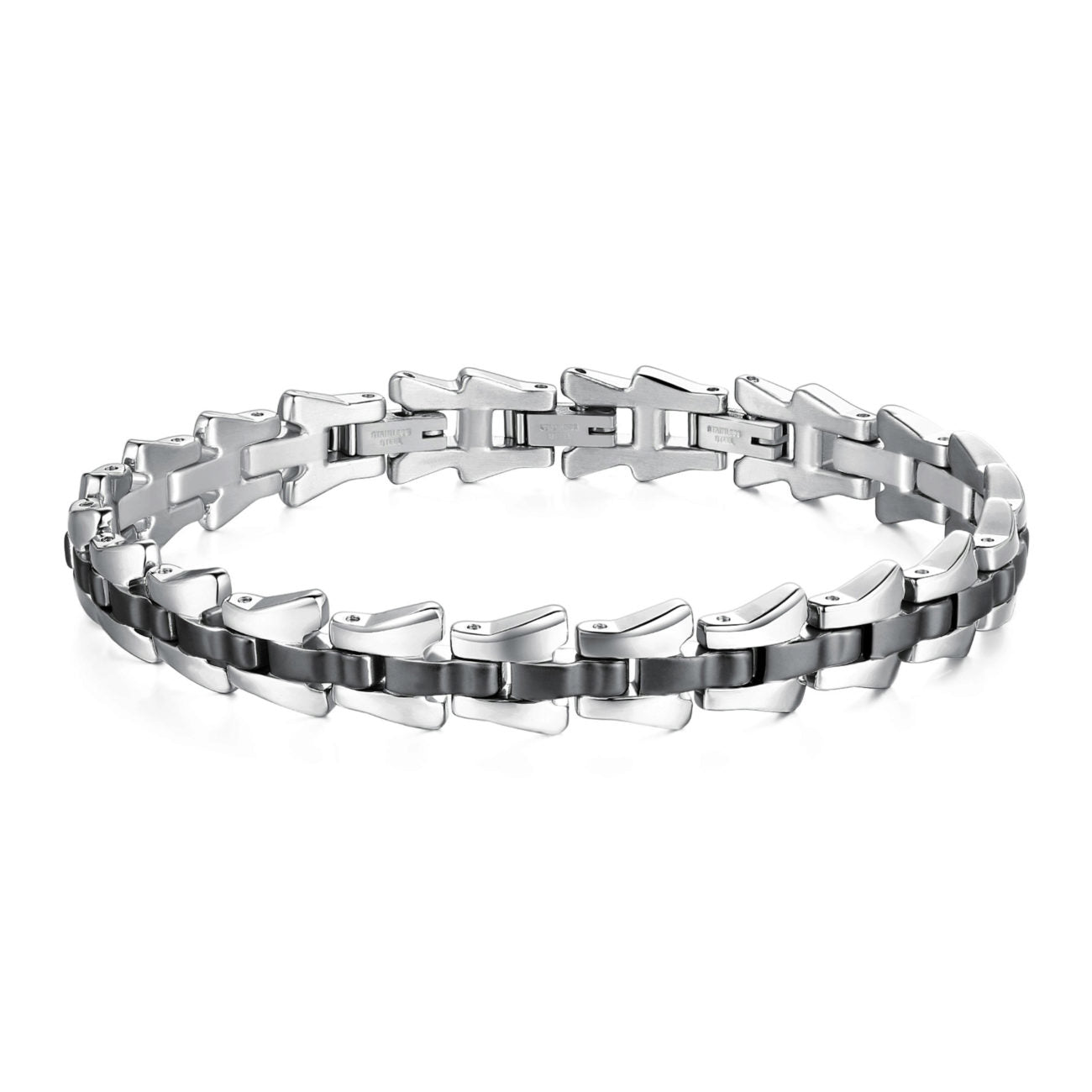 Kronos Steel Bracelet (Silver)