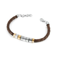 Bullet Leather Bracelet