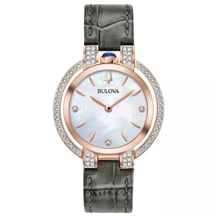 Bulova® Analogue 'Rubaiyat' Women's Watch 98R268