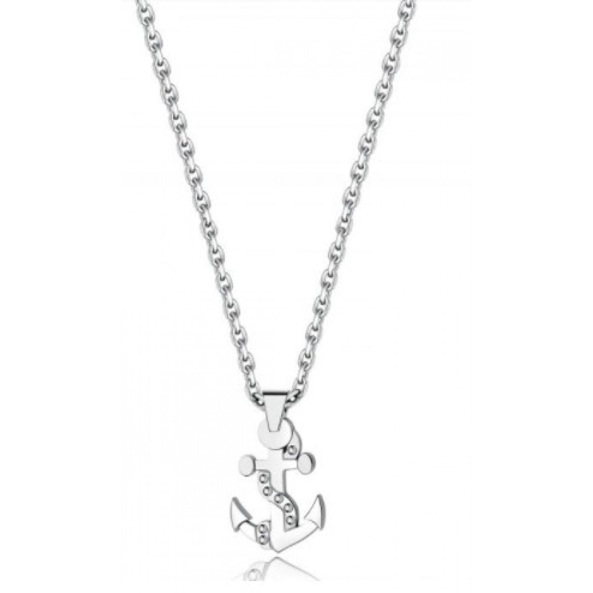 Voyage Anchor Pendant Necklace
