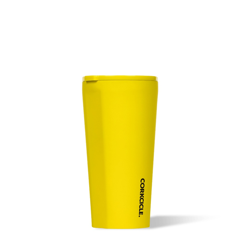 NEON LIGHTS YELLOW TUMBLER (16oz)