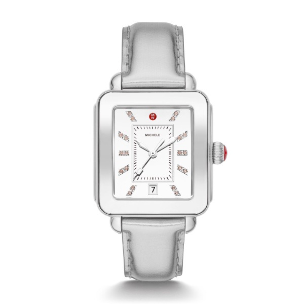 Deco Sport High Shine Silver Watch