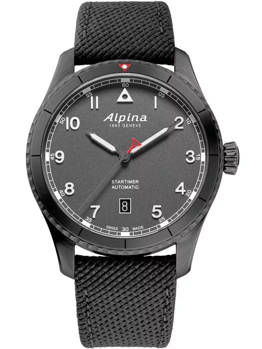 Alpina® Analogue 'Startimer Pilot' Men's Watch AL-525G4TS26