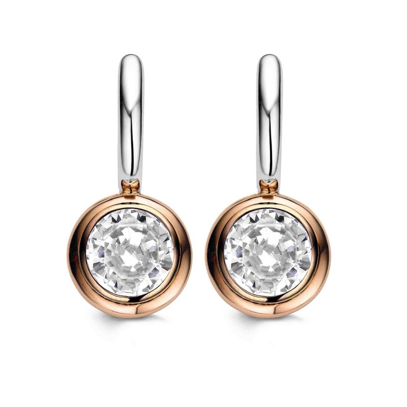 ROSE-GOLD DOT EARRINGS