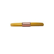 Yellow Single Wrap Leather Bracelet (Rose-Gold/Yellow)