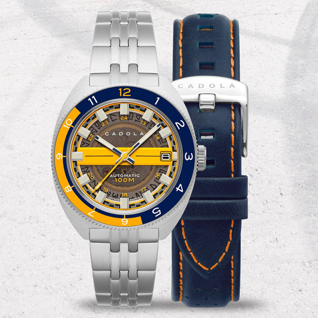 Cadola 1977 Automatic Limited Edition Pennant Blue