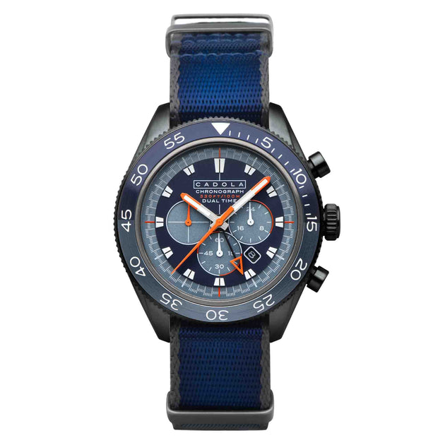 Cadola Ahrens Chronograph Atlantic Blue