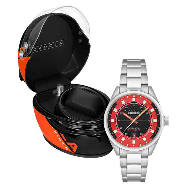 Cadola DFV-Cosworth Automatic Emerson Limited Edition + Helmet Watch Winder