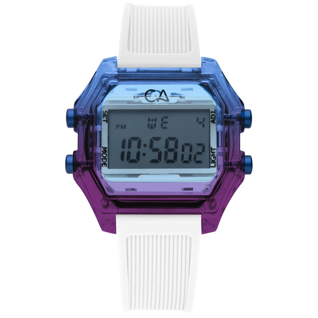 California Watch Co. Venice Beach Digital Deep Ocean White