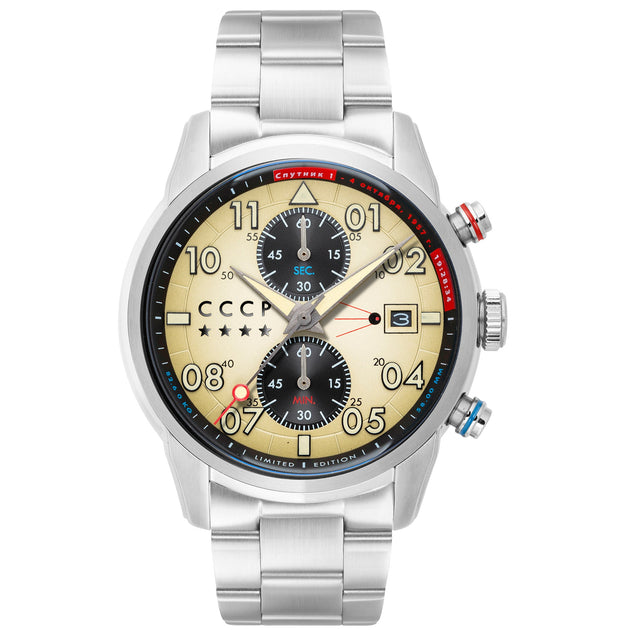 CCCP Space Chronograph Beige
