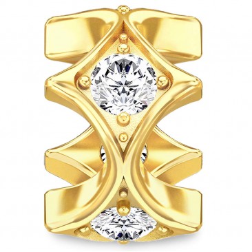 Royal Crown Charm (Gold)