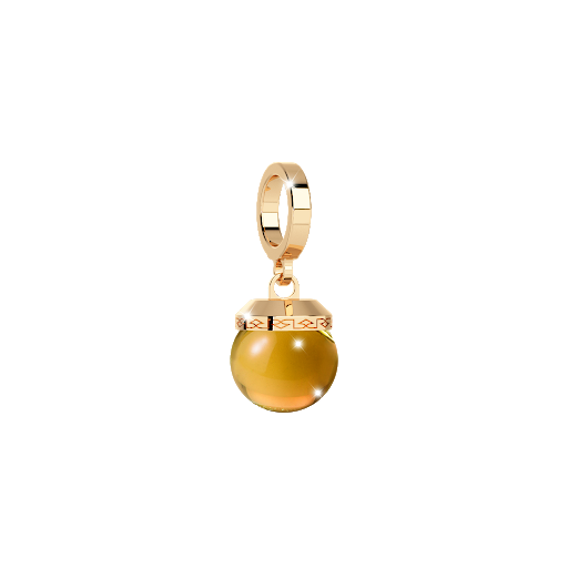 MyWorld Yellow Crystal Charm