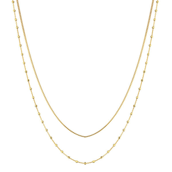 Beaded Layered Necklace