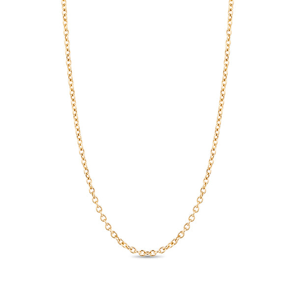 Mason & Books 14K Yellow Gold 18-inch Classic Round Link Chain - CMN01