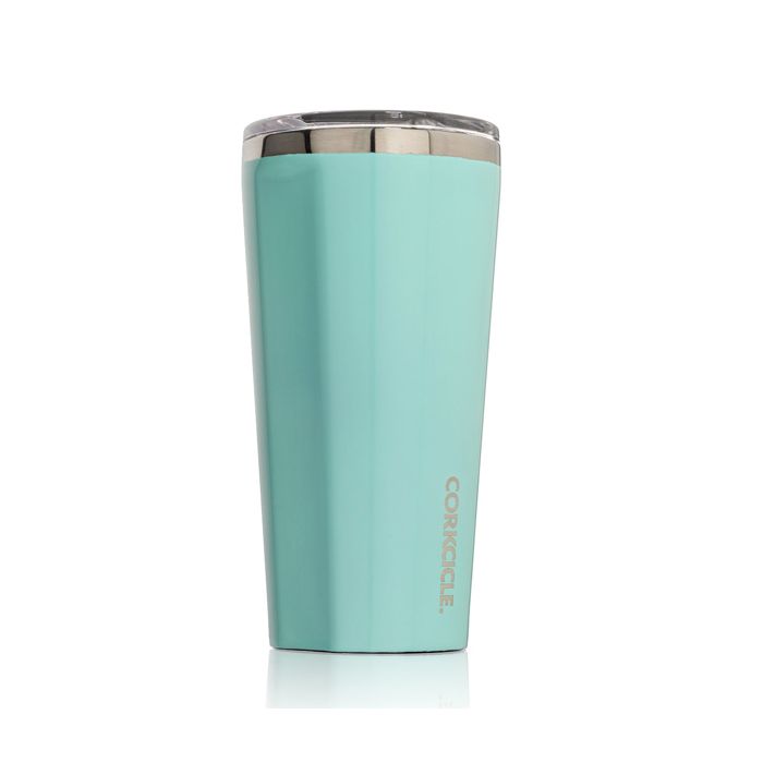 GLOSS TURQUOISE TUMBLER (16oz)