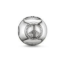 Peace Bead (Silver)