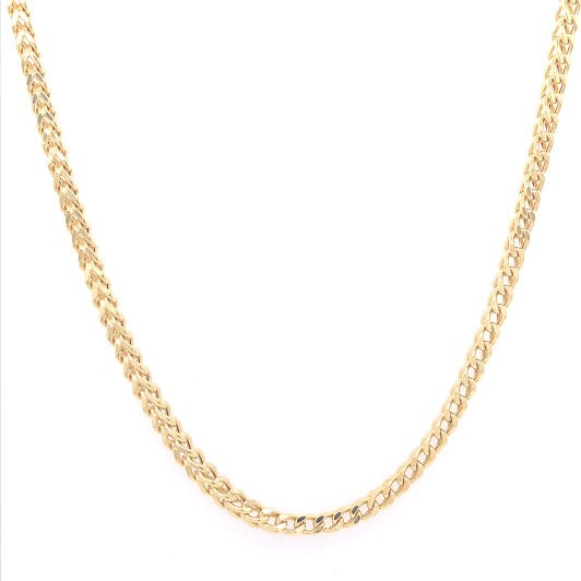 Gold 14k Hallow Franco Chain