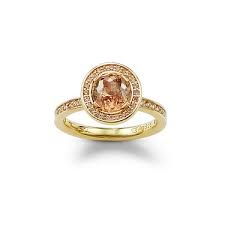 Fairy Twines Ring (Gold/Champagne)