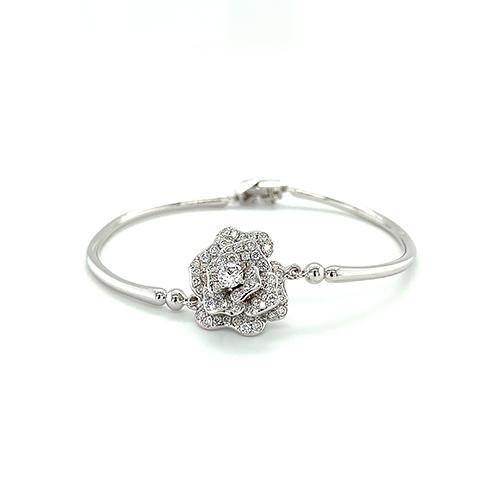 Diamond Rose Bracelet